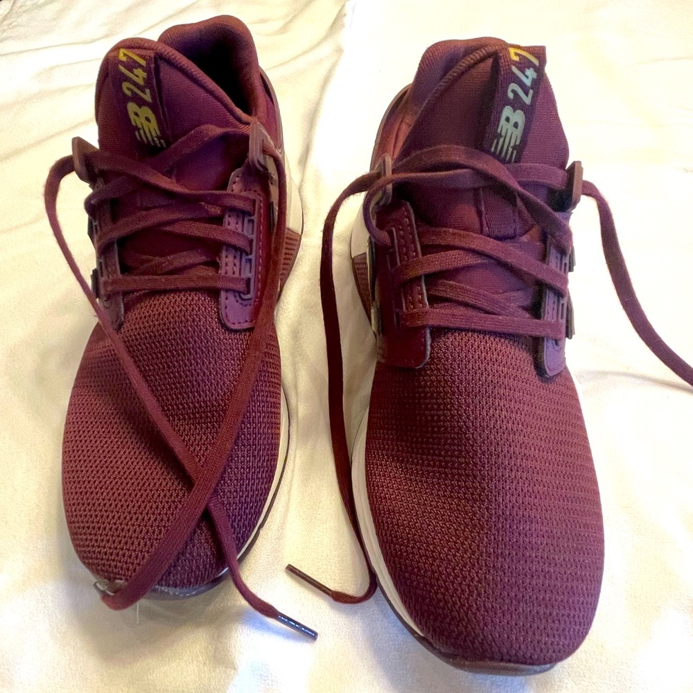 New Balance 247 running shoes.